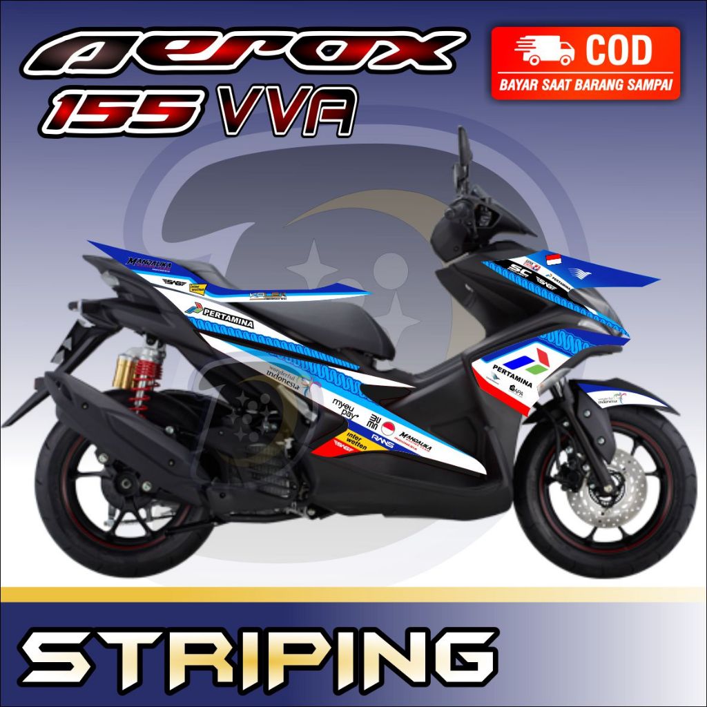 Striping Lis Aerox 155 Lama Striping Aerox 155 Old Stiker Lis Variasi Aerox 155 Lama Mandalika