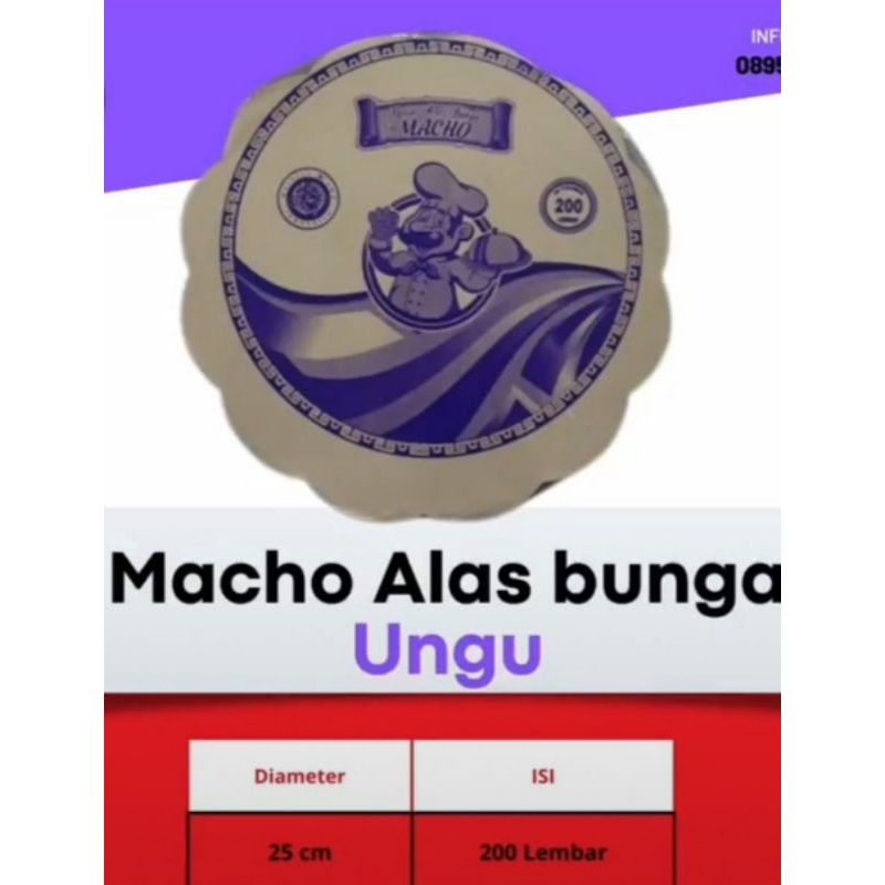 Kertas nasi bunga kertas nasi bulat kertas nasi alas piring kertas piring rotan isi 200 lembar