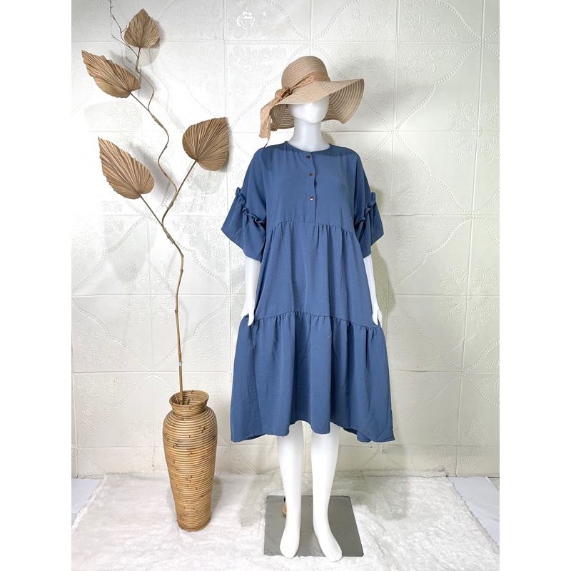 Daster Jodha Crinkle/Daster Jumbo/Daster Hamil/Daster Busui Kekinian