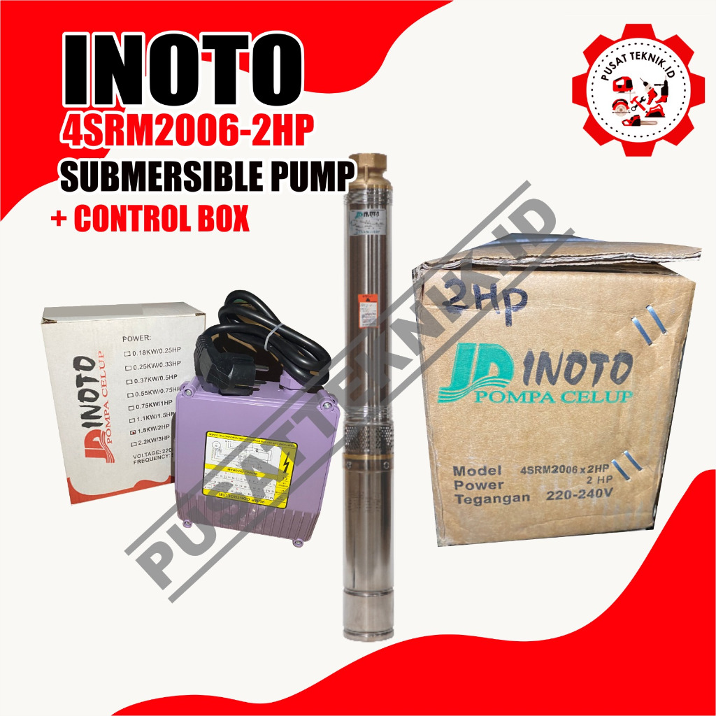 POMPA INOTO 4SRM 2006 2HP 2,5" POMPA SATELIT INOTO 4SRM2006 4 SRM 2006 2HP