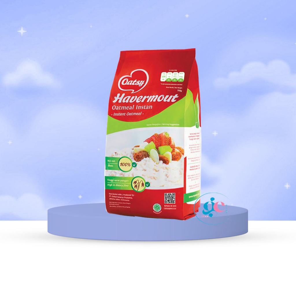 

Oatsy Havermout Oatmeal Instan 750 Gr - Oatsy Havermout Oatmeal Quick Cook 750 Gr Dan Oatsy Havermout Oatmeal Steel Cut 750 Gr