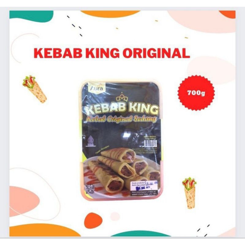 

AURA KEBAB KING ORI & KEJU MOZZARELLA 700GR