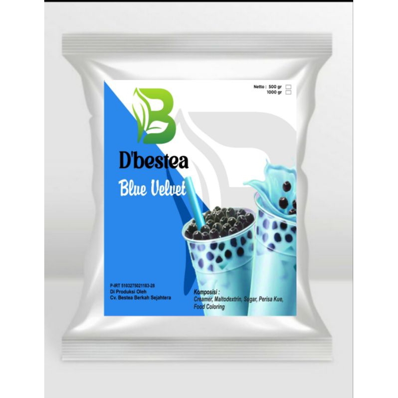 

Bubuk Minuman Rasa Blue Velvet Reguler 1 Kg Powder Drink