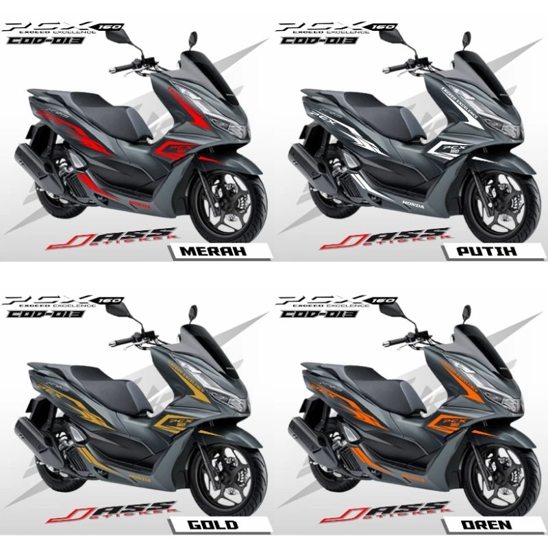 STICKER PCX 160 / STIKER STRIPPING PCX 160 /STRIPING PCX 160/ MOTOR PCX160 (COD)