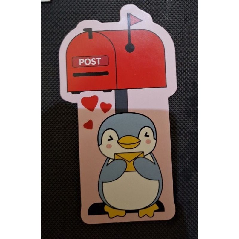 

kartu pos shaped/shaped postcard postbox