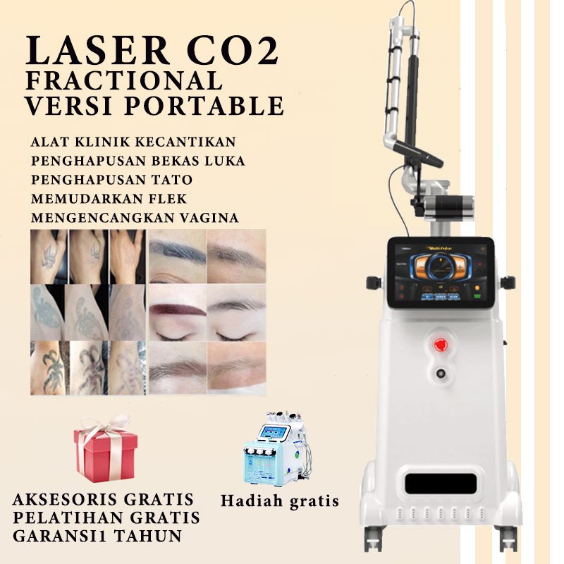 [Ready Stock]⭐Showroom JKT⭐white laser co2 fractional wajah mengangkat Co2 fraksional Laser bekas lu