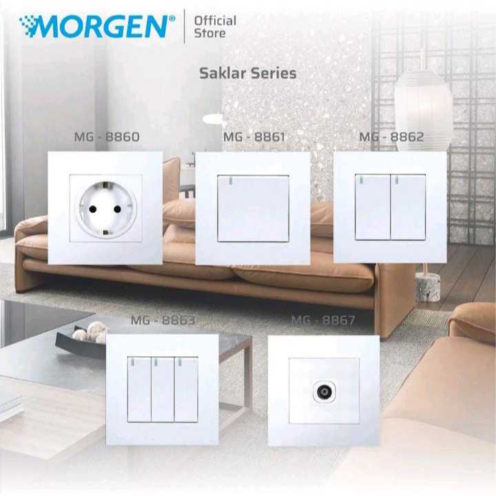 MORGEN SAKLAR V SERIES MG8860 - MG8863