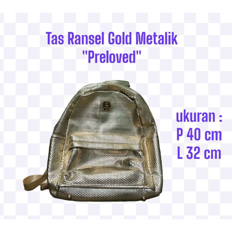 Tas Ransel Gold Jim's honey