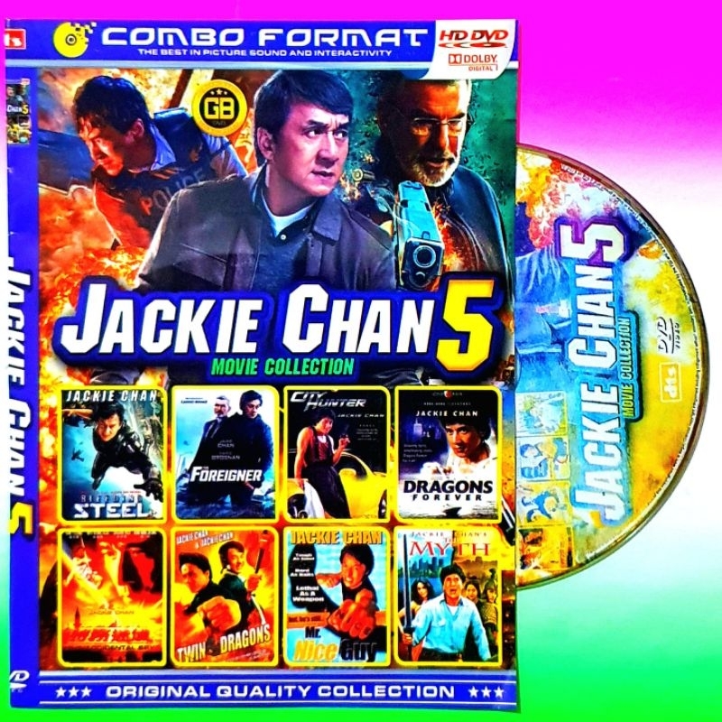 KASET FILM JACKIE CHAN-KOLEKSI 8 FILM JACKIE CHAN TERLARIS-FILM ACTION AKSI TERLARIS
