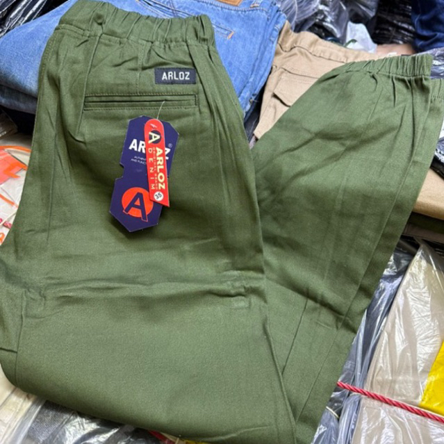 Celana joger pria/celana joger hijau army/celana joger pria hijau/celana joger pria korean style/cel