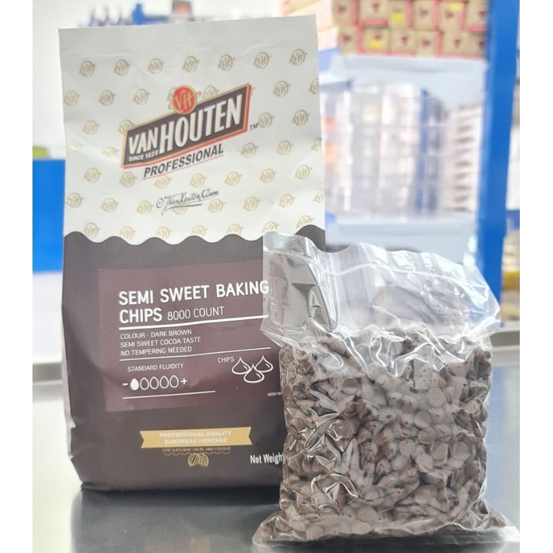 

VanHouten Choco chips 250gr/Van Houten Choco chips 250gr/Choco chips Vanhouten