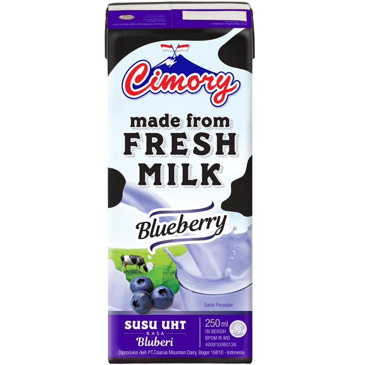 

susu uht cimory 250ml blueberry