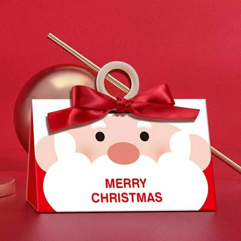 

Kotak Hampers Natal Box Christmas Triangular Bag
