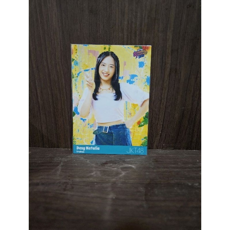 JKT48 SUMMER FESTIVAL PHOTOPACK DESY NATALIA OFFICIAL MERCHANDISE