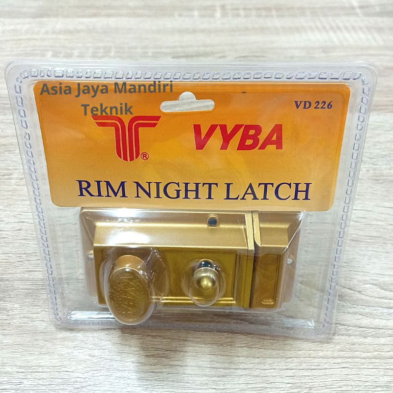 KUNCI PINTU OTOMATIS VYBA VD 226 /KUNCI KODOK VYBA /RIM NIGHT LATCH VYBA