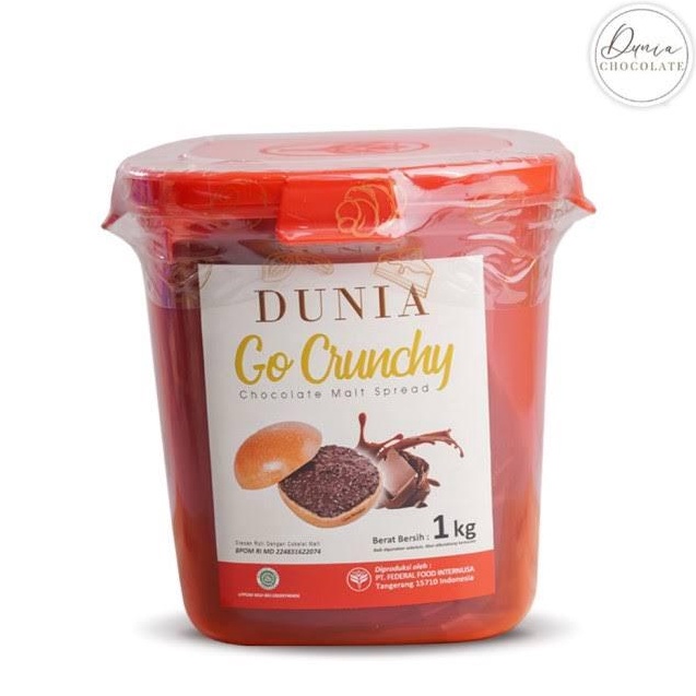 

Ready Stok Dunia Go Crunchy Chocolate Malt Spread 1kg