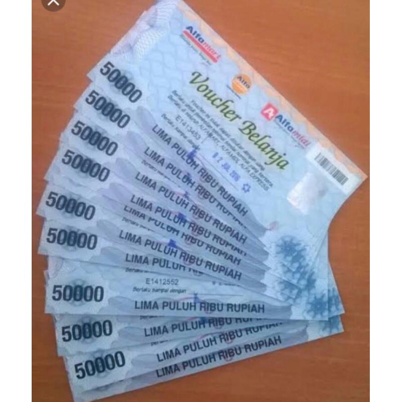 voucher alfamart