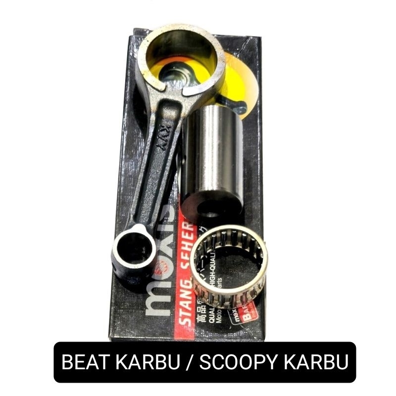 STANG SEHER PISTON BEAT OLD KARBU / SCOOPY KARBU - ORIGINAL MOXIS