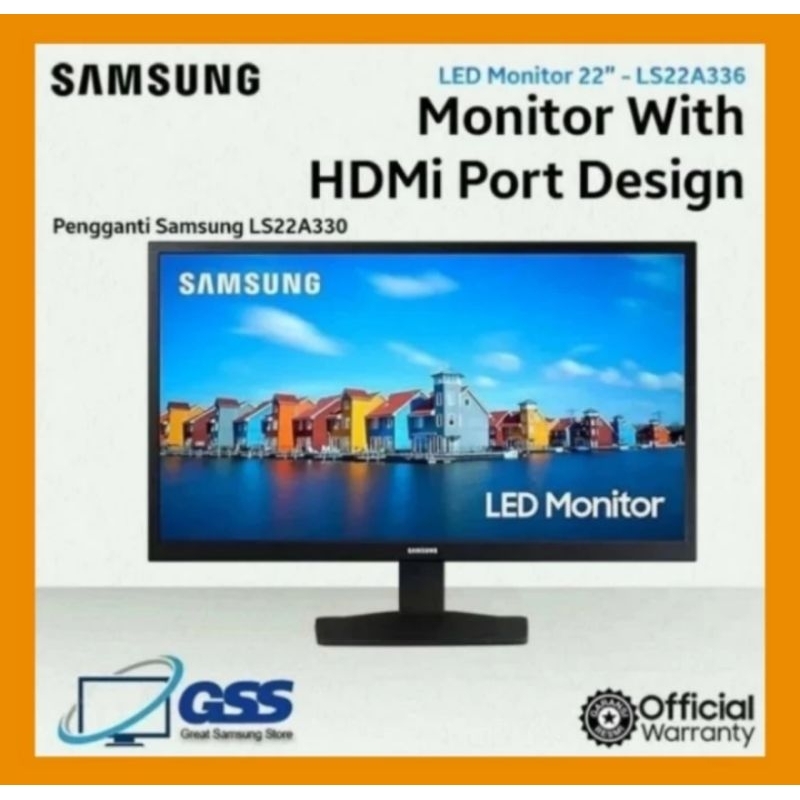 LED MONITOR SAMSUNG 22 INCH HDMI VGA