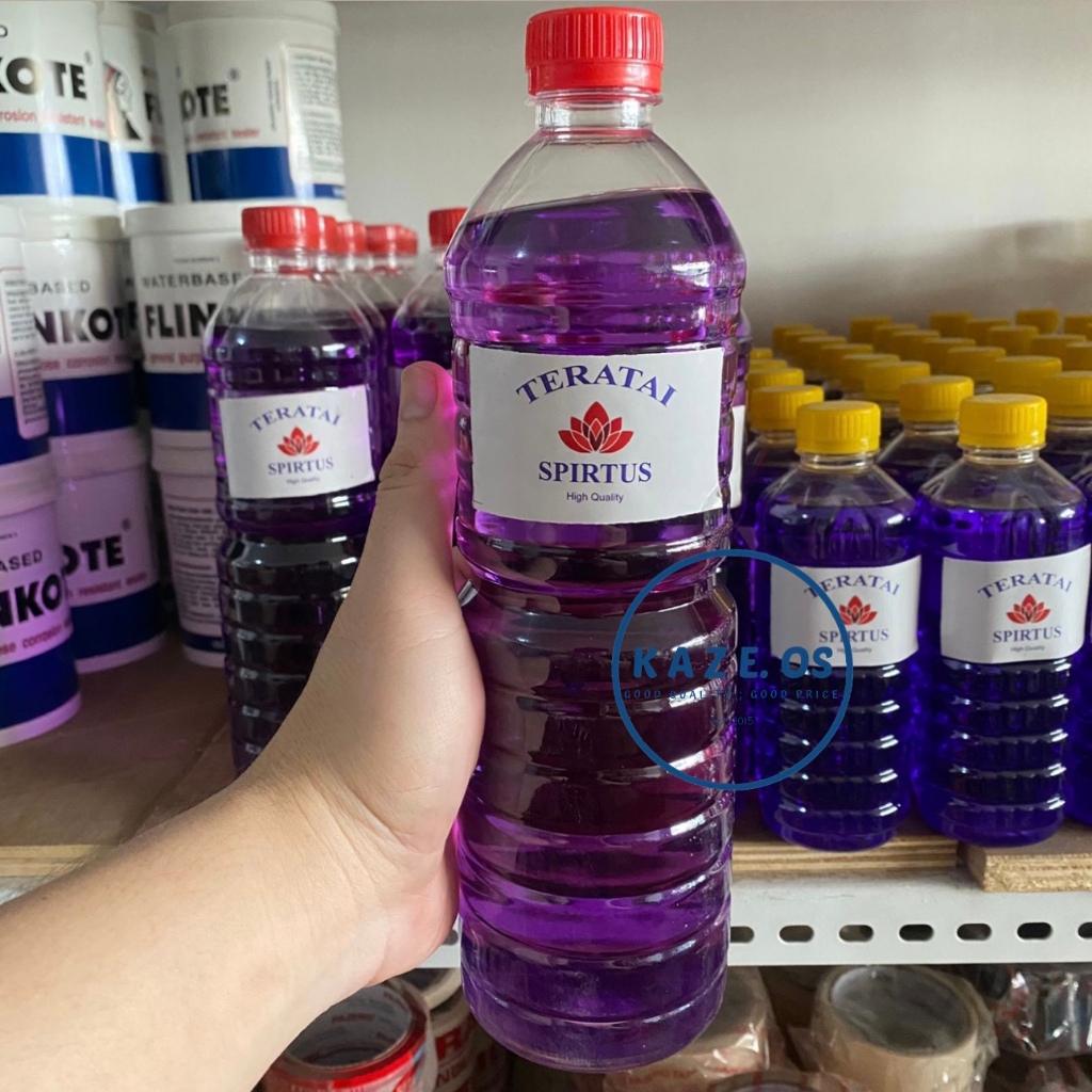 PREMIUM SPIRTUS BOTOL 1 LITER 1LITER SPIRTUS TERMURAH TERATAI 250 ML 250ML 500ML 500 ML SPIRITUS SPR