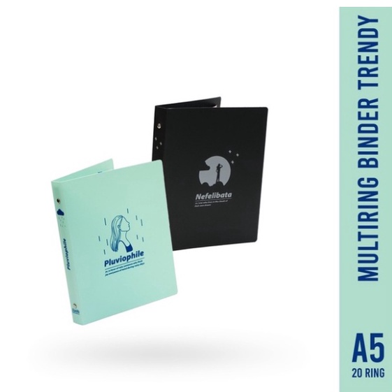 

Terupdate Bantex Multiring Binder A5 2 Ring Motif Trendy EYE