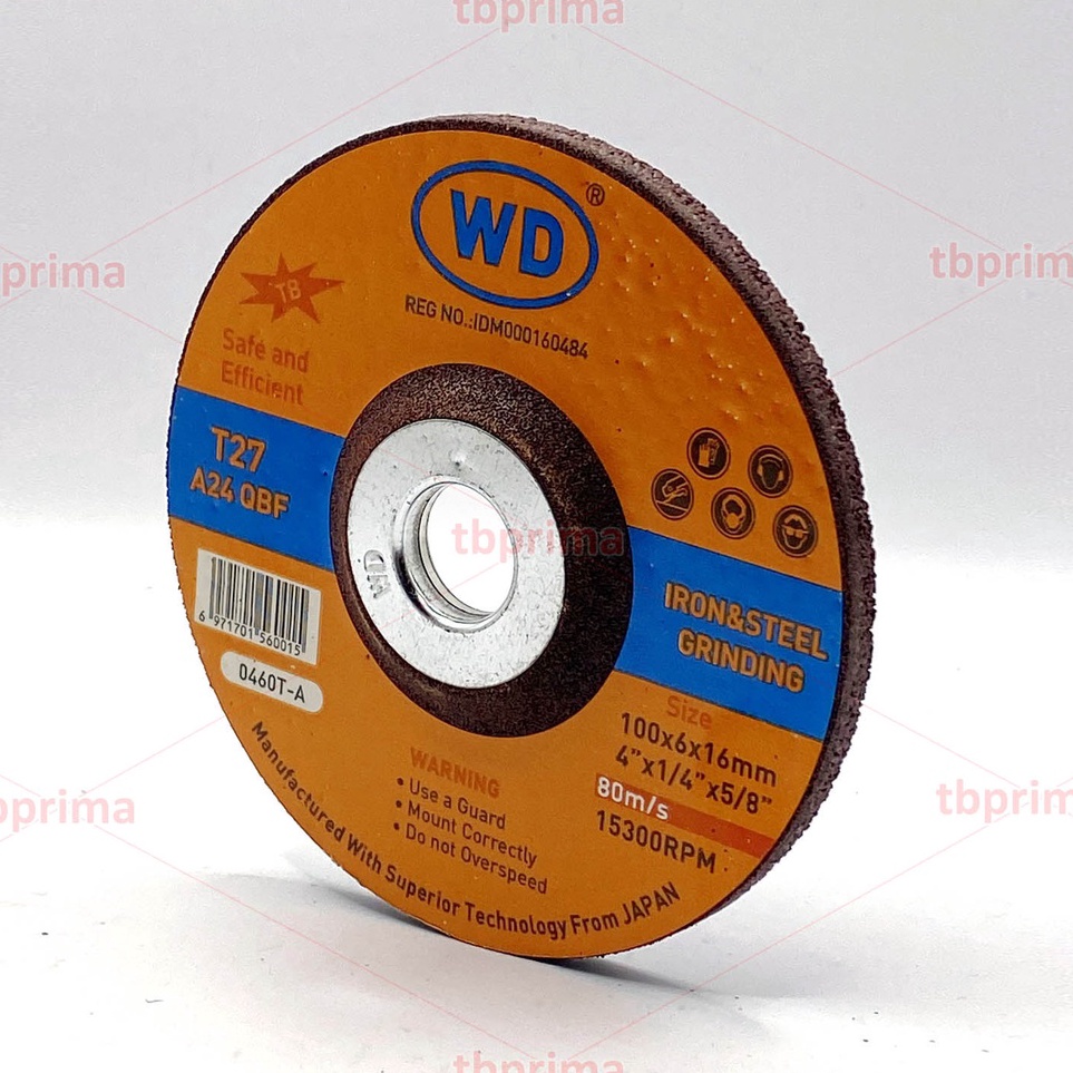 Terupdate Gerinda POLES  ASAH WD  Mata Grinding besi WD 4 x 6