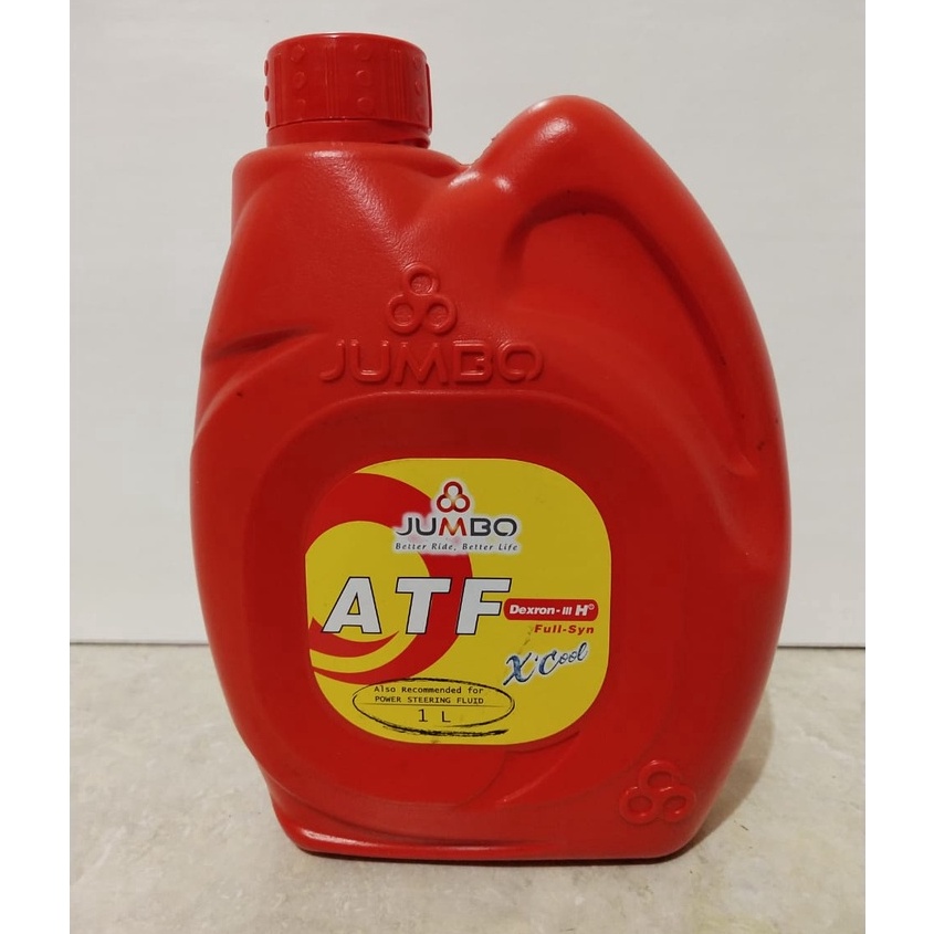 Terkini Oli Power Steering Fluid Transmisi Matic Jumbo ATF 1L 1 Liter