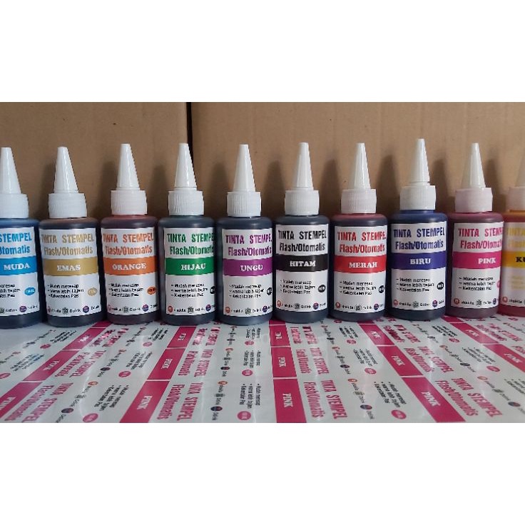 

Laris Refil TINTA STEMPEL FLASH UK 1ML ALL WARNA