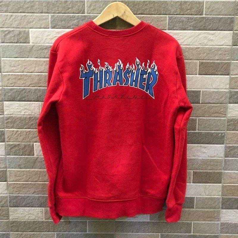 Supreme x thrasher crewneck