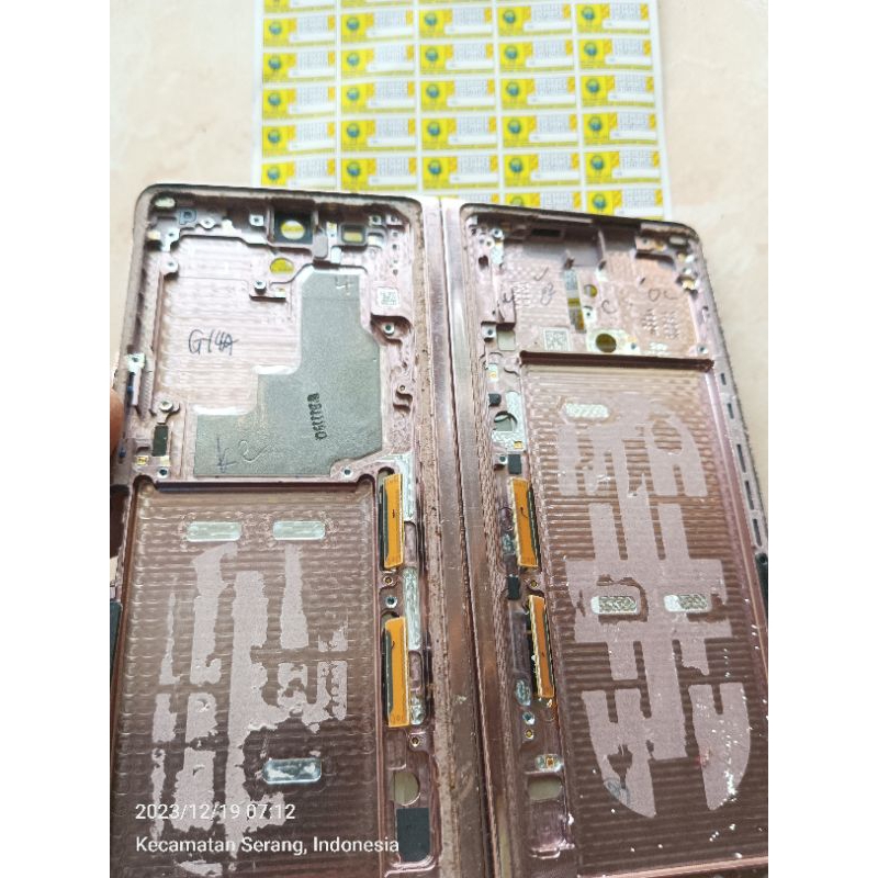 flexible flexibel fleksibel engsel lcd Samsung z fold 2 asli ori original copotan cabutan