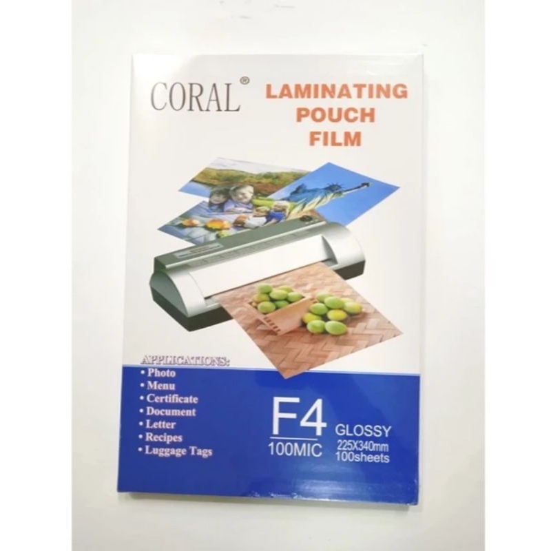 

Plastik Laminating coral F4