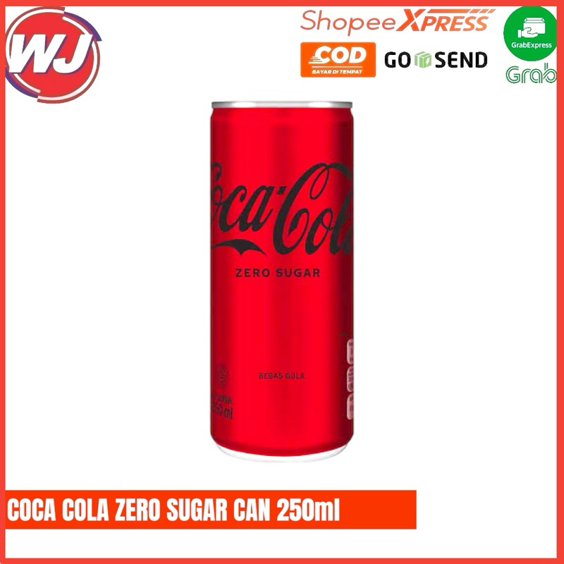 

COCA COLA ZERO SUGAR CAN 250ml