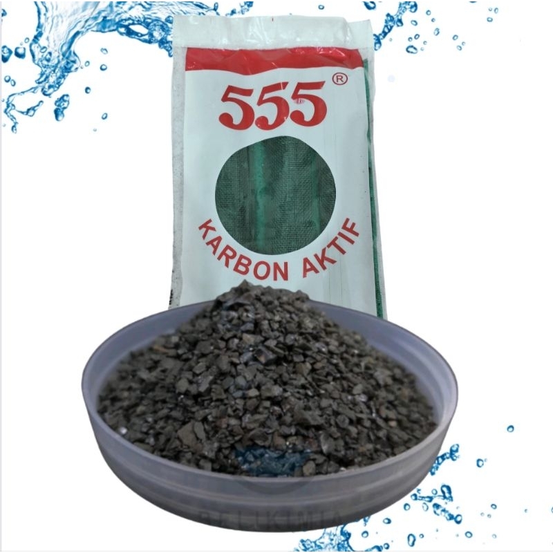 Media Filter Karbon Aktif Panjang Pendek Merk 555
