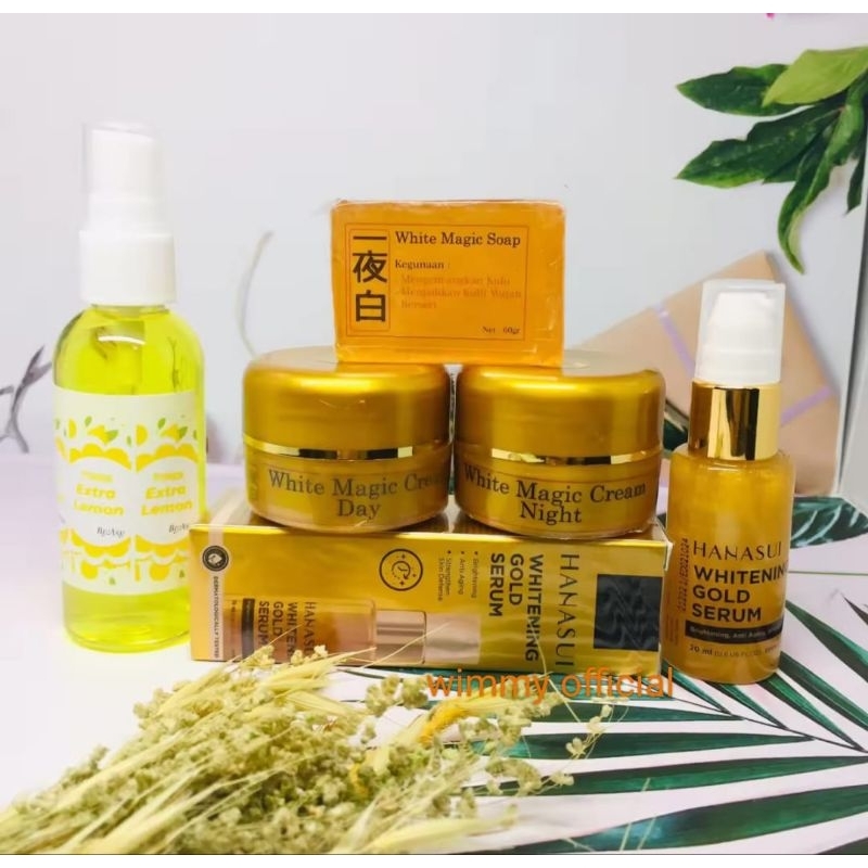 PAKET LENGKAP CREAM MAGIC KOREA&SERUM FREE TONER PELICIN