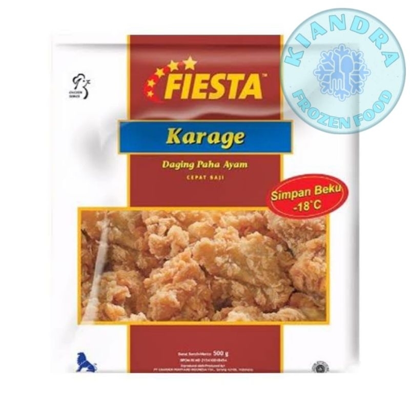 

FIESTA Chiken Karage 500 gram ~ Paha Ayam Tepung Crispy