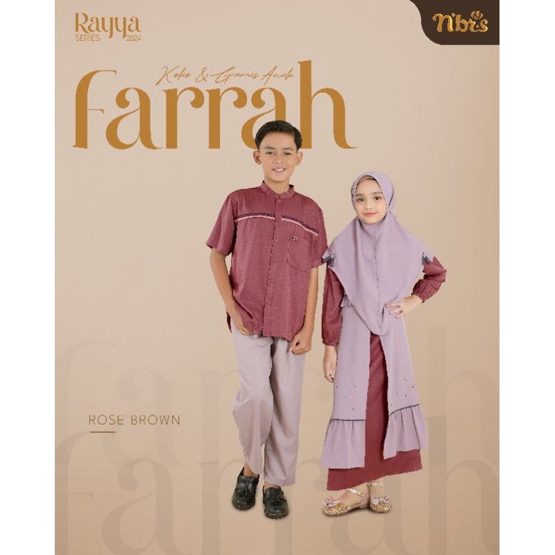SARIMBIT 2024 FARRAH GAMIS ANAK