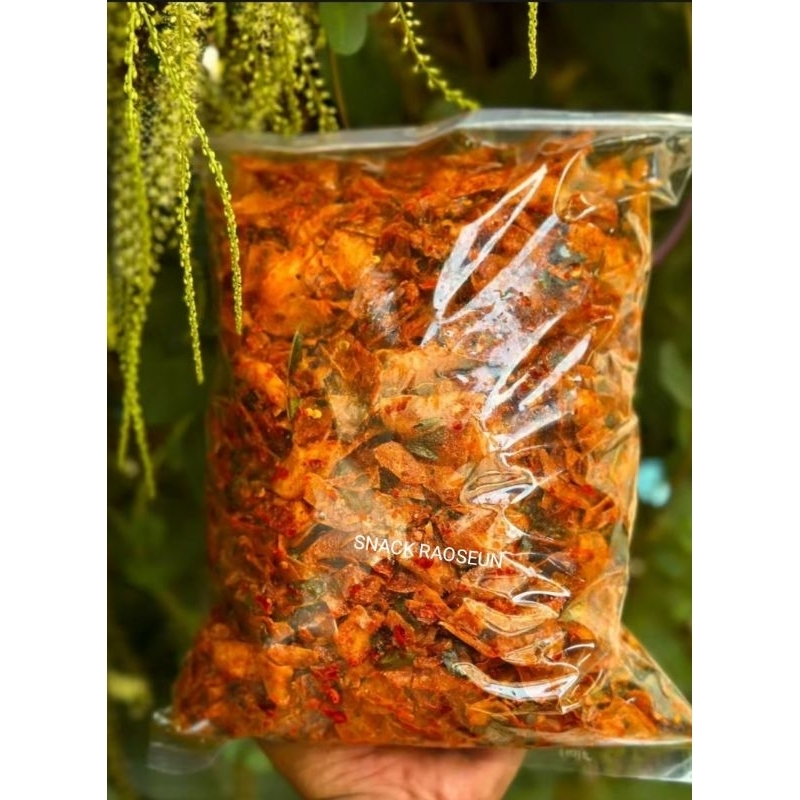 

SNACK RAOSEUN KERIPIK SINGKONG PEDAS DAUN JERUK 500 GRAM