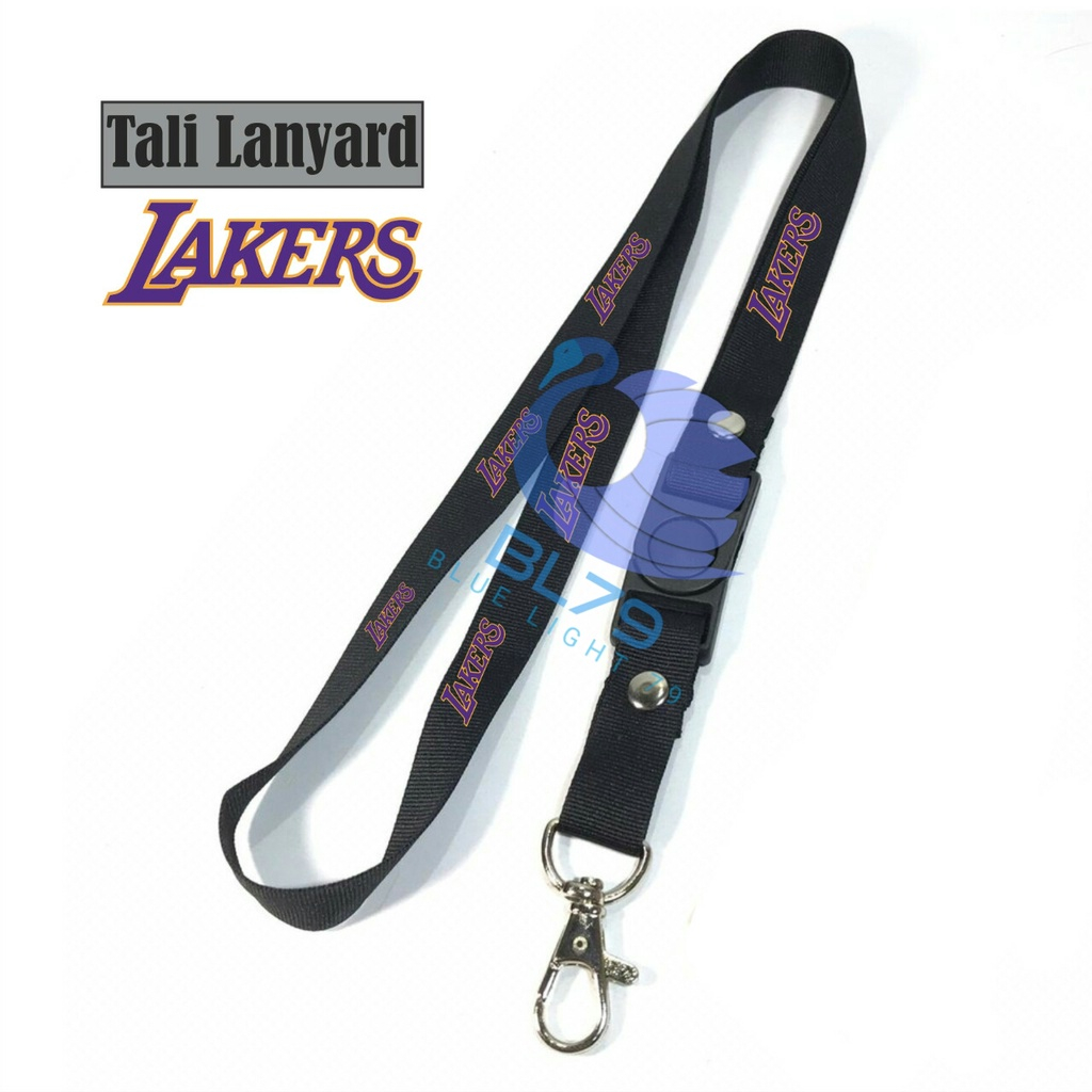 

GANTUNGAN KUNCI LA LAKERS LOS ANGELES NBA / CLUB BASKET AMERIKA TALI LANYARD GANTUNGAN LEHER ID CARD NAME TAG HP / HANDPHONE BEST SELLER