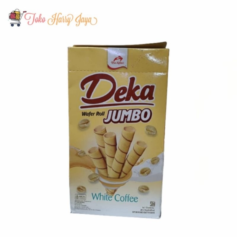 

Deka Wafer Roll Jumbo White Coffee