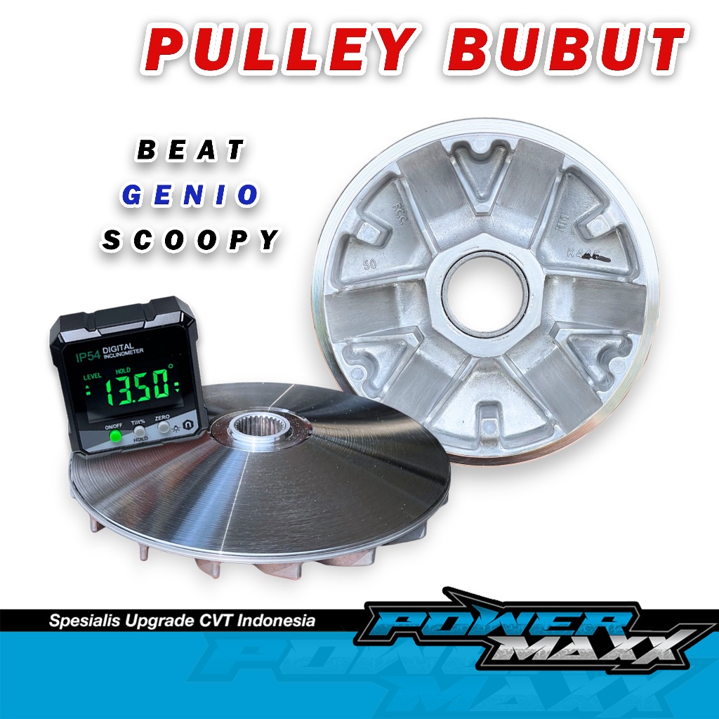 RUMAH ROLLER BEAT FI ESP PULLEY SCOOPY FI ESP KARBU KARBURATOR RACING BUBUT PULLEY BEAT FI RUMAH