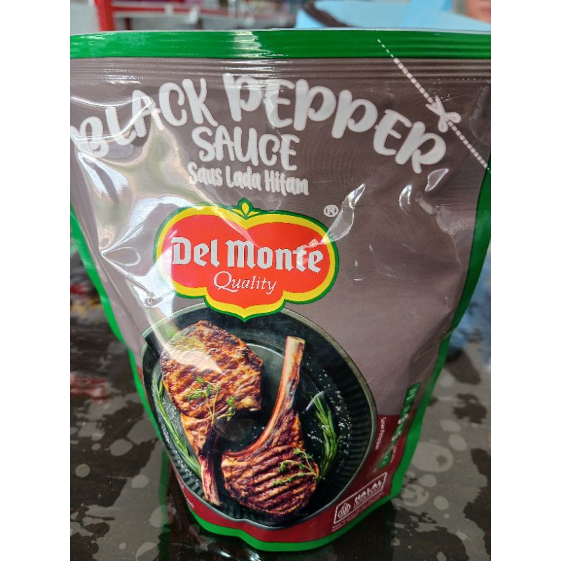 

Saus lada hitam Del monte 250gr