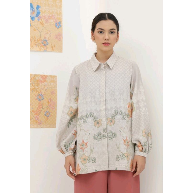 Ameena top geulis sale : grey M