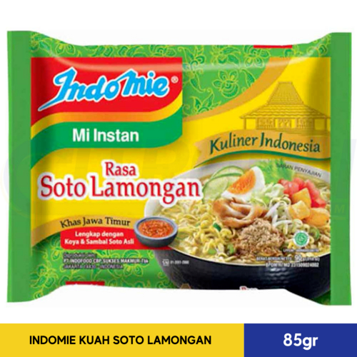 

INDOMIE KUAH SOTO LAMONGAN 85gr