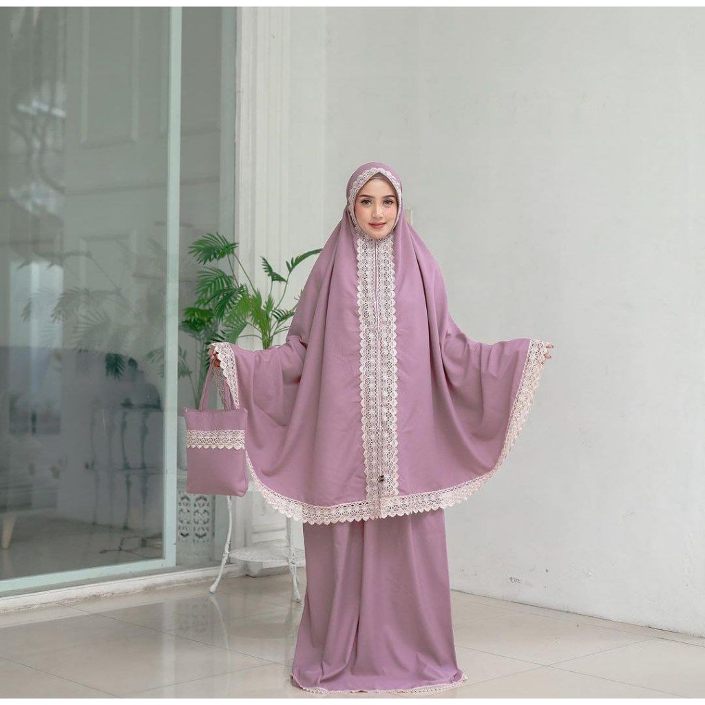 Benang Raja Mukena Renda Premium