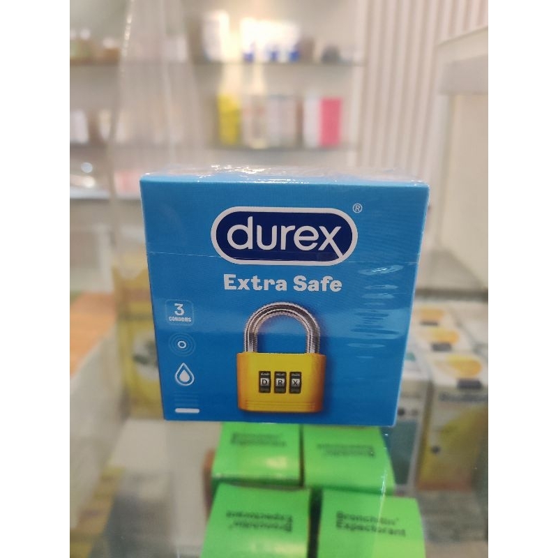 Durex extra safe kondom isi 3