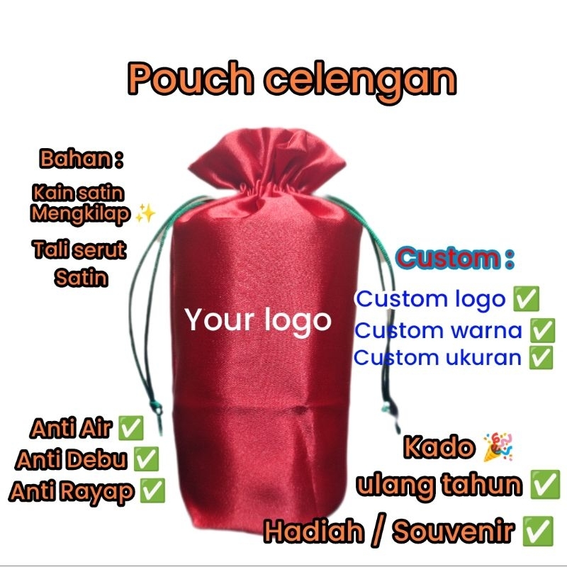 tas serut, Souvenir , tas Souvenir, drawstring bag , Pouch Souvenir, Pouch serut, tas serut.