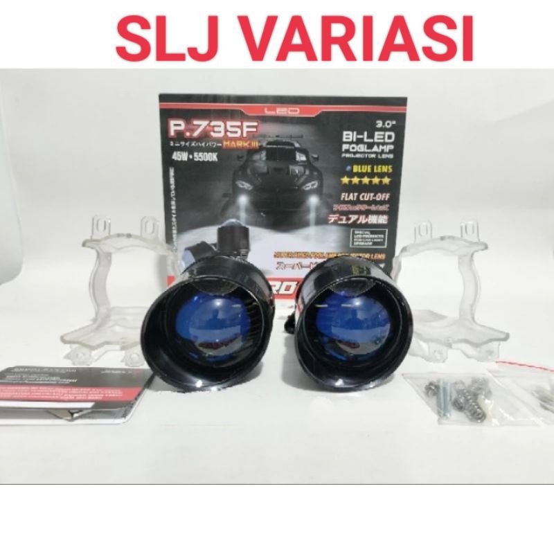 Pro7,P735F, Pro7, Foglamp Biled, Pro7, P735F V3 Black Cat 3 Inch PNP Toyota Dan Universal