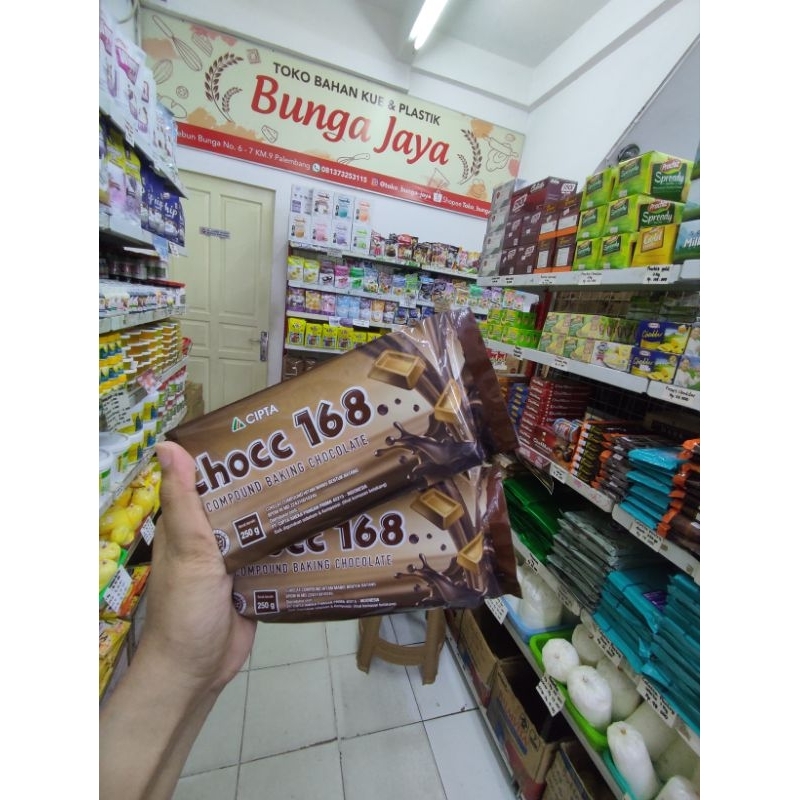 

CHOCC 168/COKLAT BATANG/COKLAT BLOK 250GR