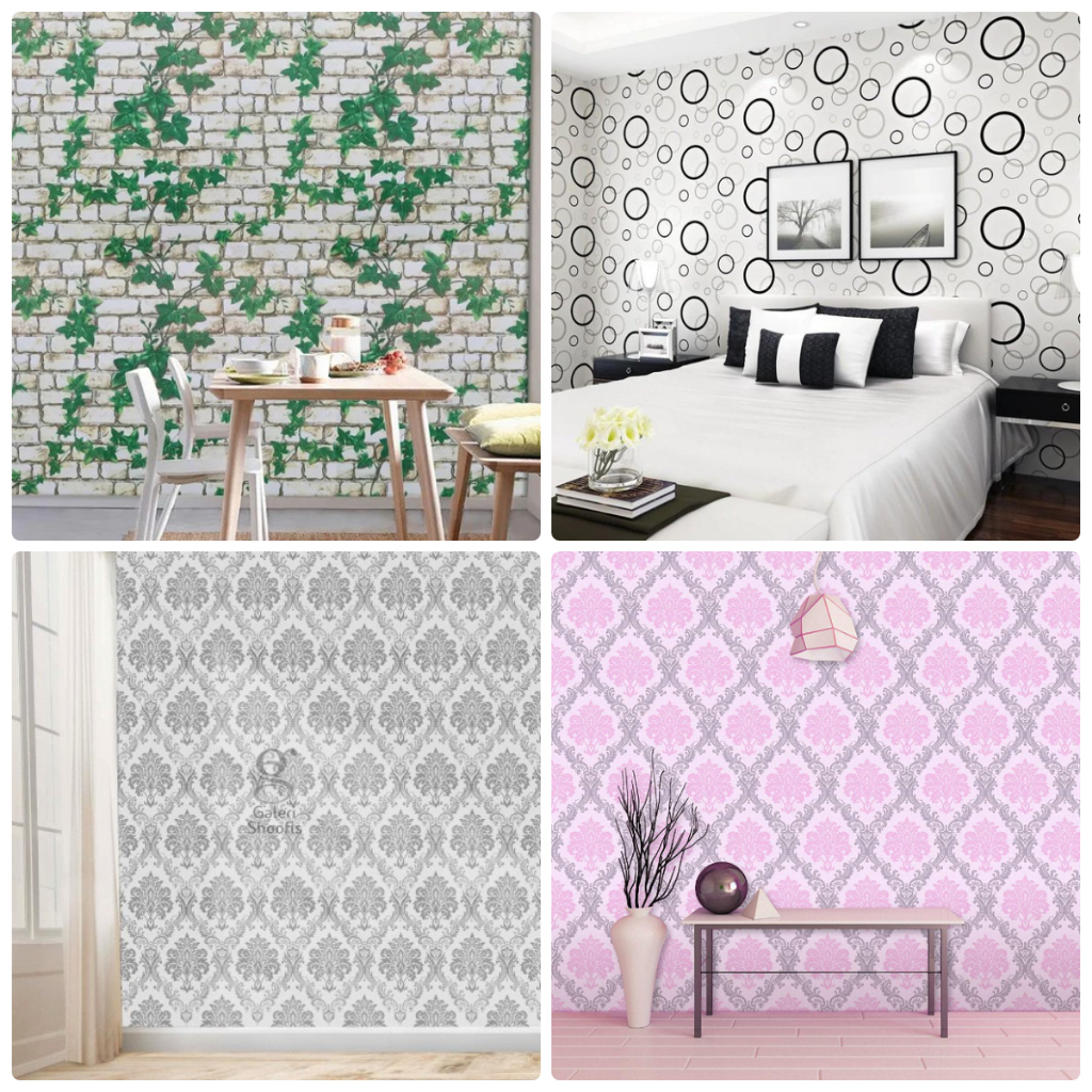 Wallpaper Sticker Dinding Walpaper Stiker Ruang Tamu Walpeper Tembok Kamar Tidur 3d - DUNIA WALLPAPE