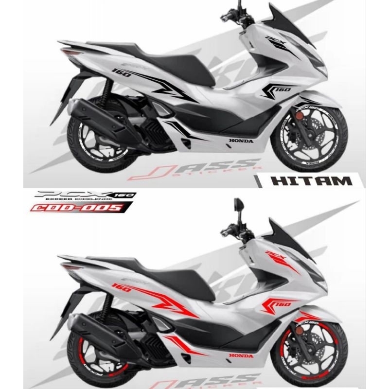 STICKER PCX 160 / STIKER STRIPPING PCX 160 /STRIPING PCX 160/ MOTOR PCX160 (COD)+LIS PELEK